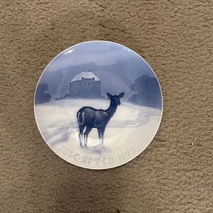 Bing & Grondahl  1923 Christmas plate